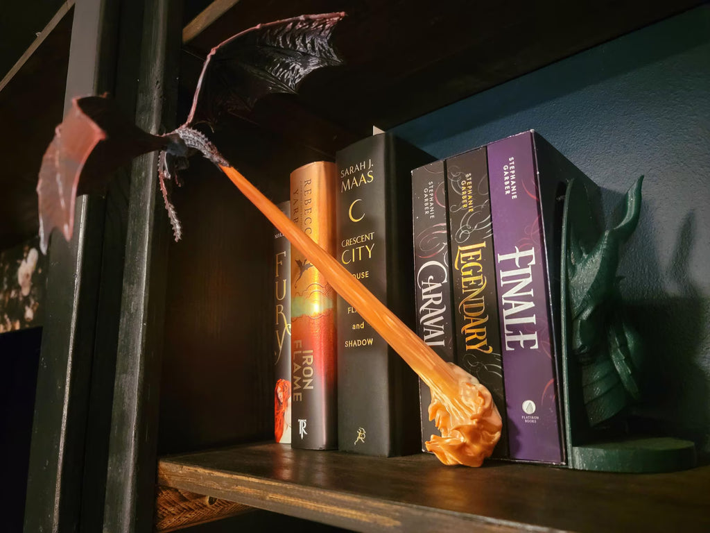 Dragon Flame Book Nook