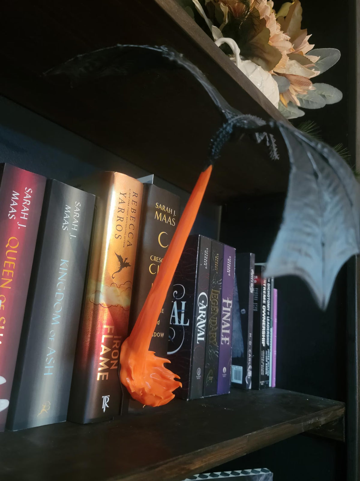 Dragon Flame Book Nook